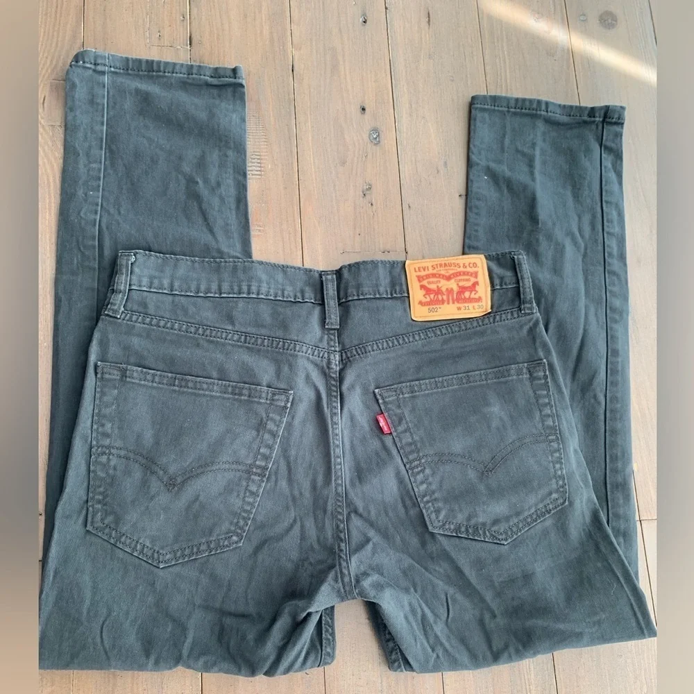 Levi’s Men 502 jeans dark grey